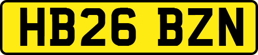 HB26BZN
