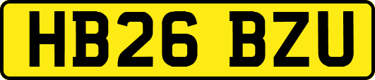 HB26BZU
