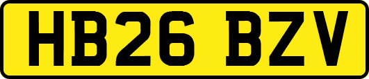 HB26BZV