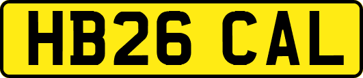 HB26CAL