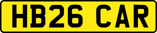 HB26CAR