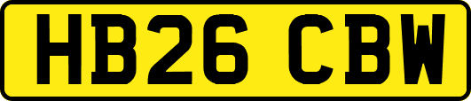 HB26CBW