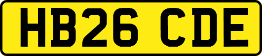 HB26CDE