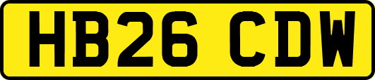 HB26CDW