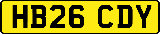 HB26CDY