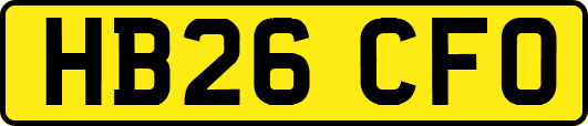 HB26CFO