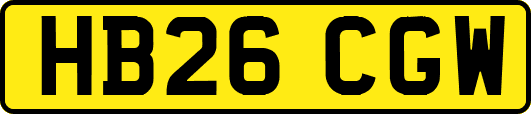HB26CGW