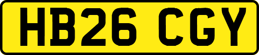 HB26CGY