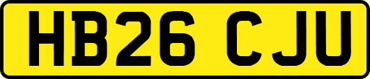 HB26CJU