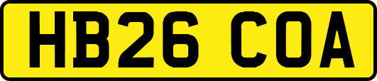 HB26COA