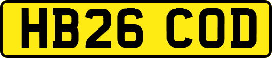 HB26COD