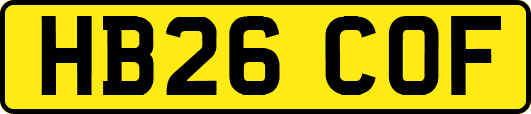 HB26COF