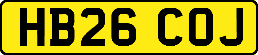 HB26COJ