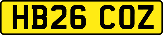 HB26COZ