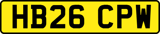 HB26CPW