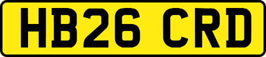 HB26CRD