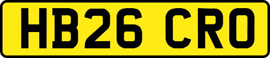 HB26CRO