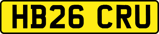 HB26CRU