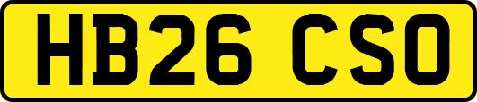 HB26CSO
