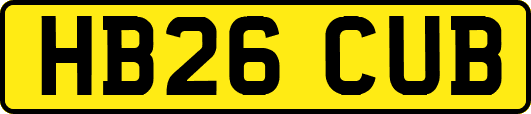 HB26CUB