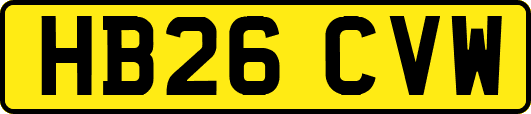 HB26CVW