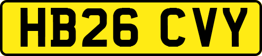 HB26CVY