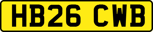 HB26CWB