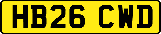HB26CWD