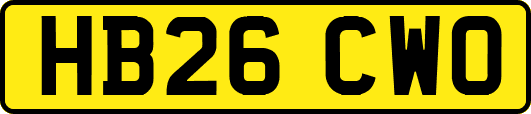 HB26CWO