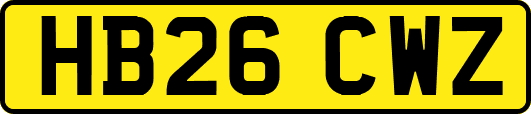 HB26CWZ