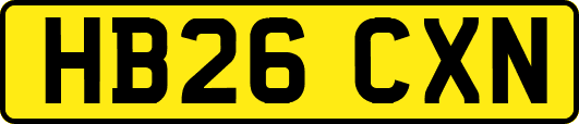 HB26CXN