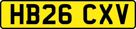 HB26CXV