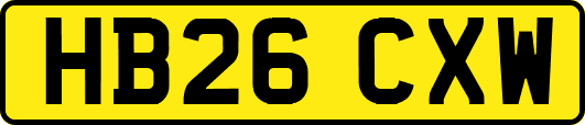HB26CXW