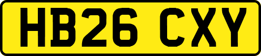 HB26CXY