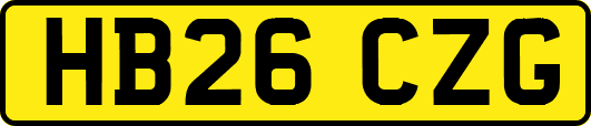 HB26CZG