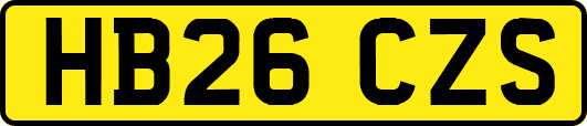 HB26CZS