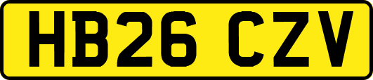 HB26CZV