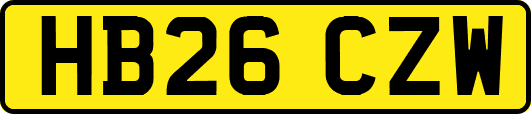 HB26CZW