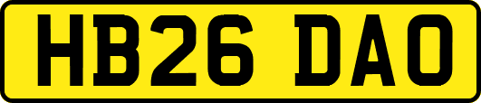 HB26DAO
