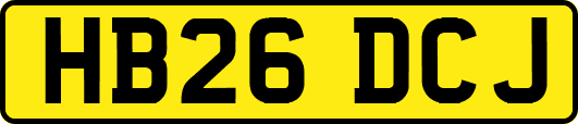 HB26DCJ