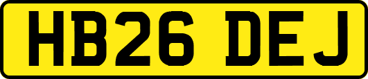 HB26DEJ