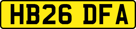 HB26DFA