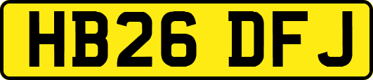 HB26DFJ