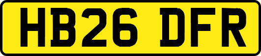 HB26DFR