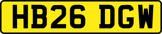 HB26DGW
