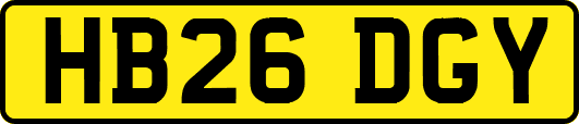 HB26DGY