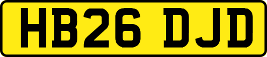 HB26DJD