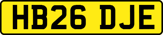HB26DJE