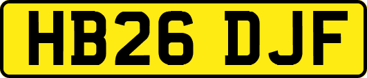 HB26DJF