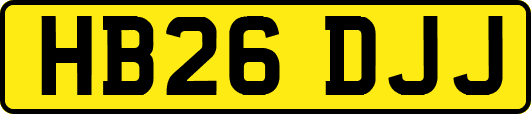 HB26DJJ
